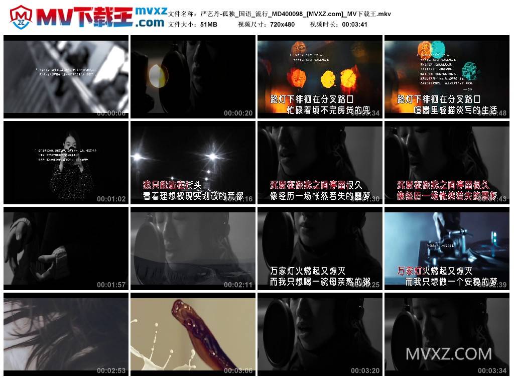 严艺丹-孤独_国语_流行_MD400098
